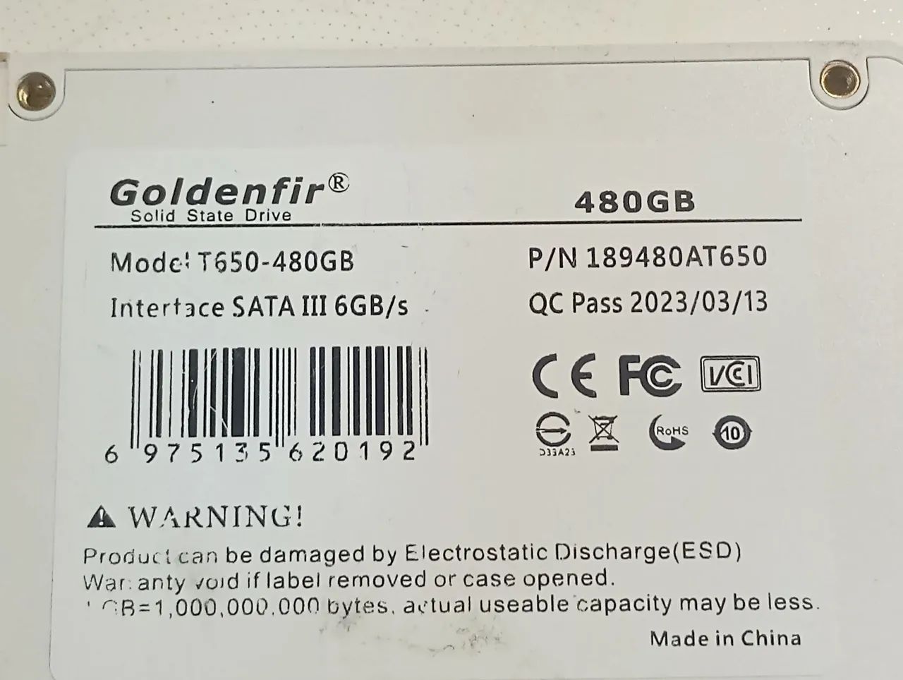 SSD 480 GB - Foto 2