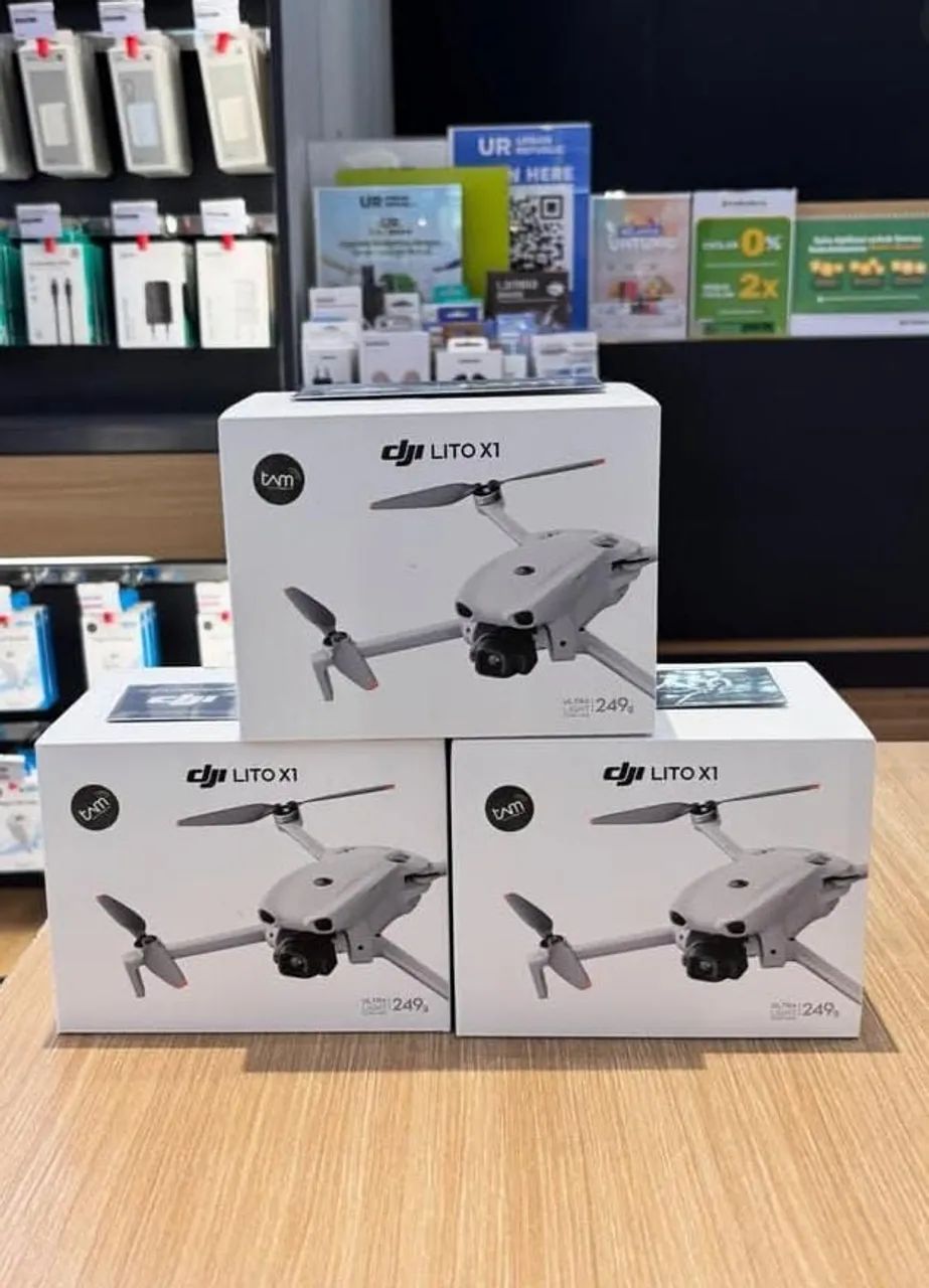 Drone Lito x1 combo plus Novos lacrados 1 ano garantia  - Foto 4
