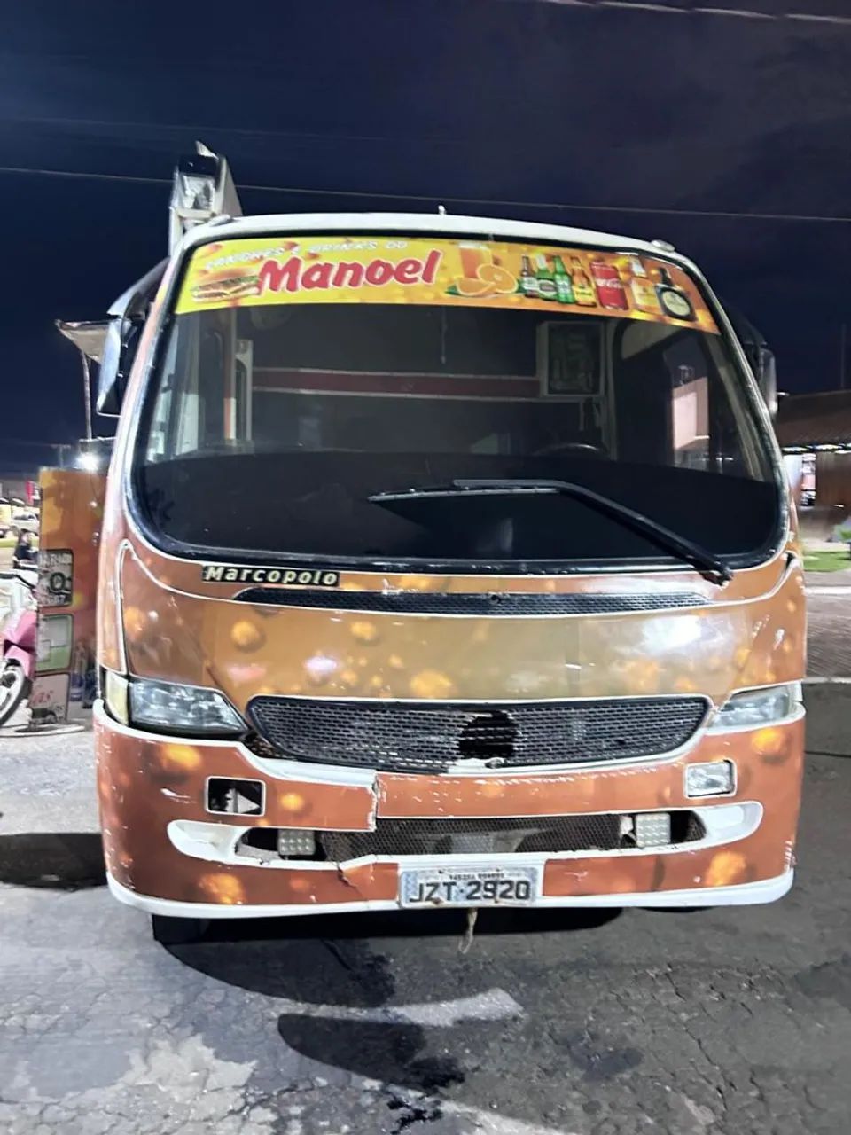 Micro ônibus equipado para fazer lanches e porções. - Foto 5