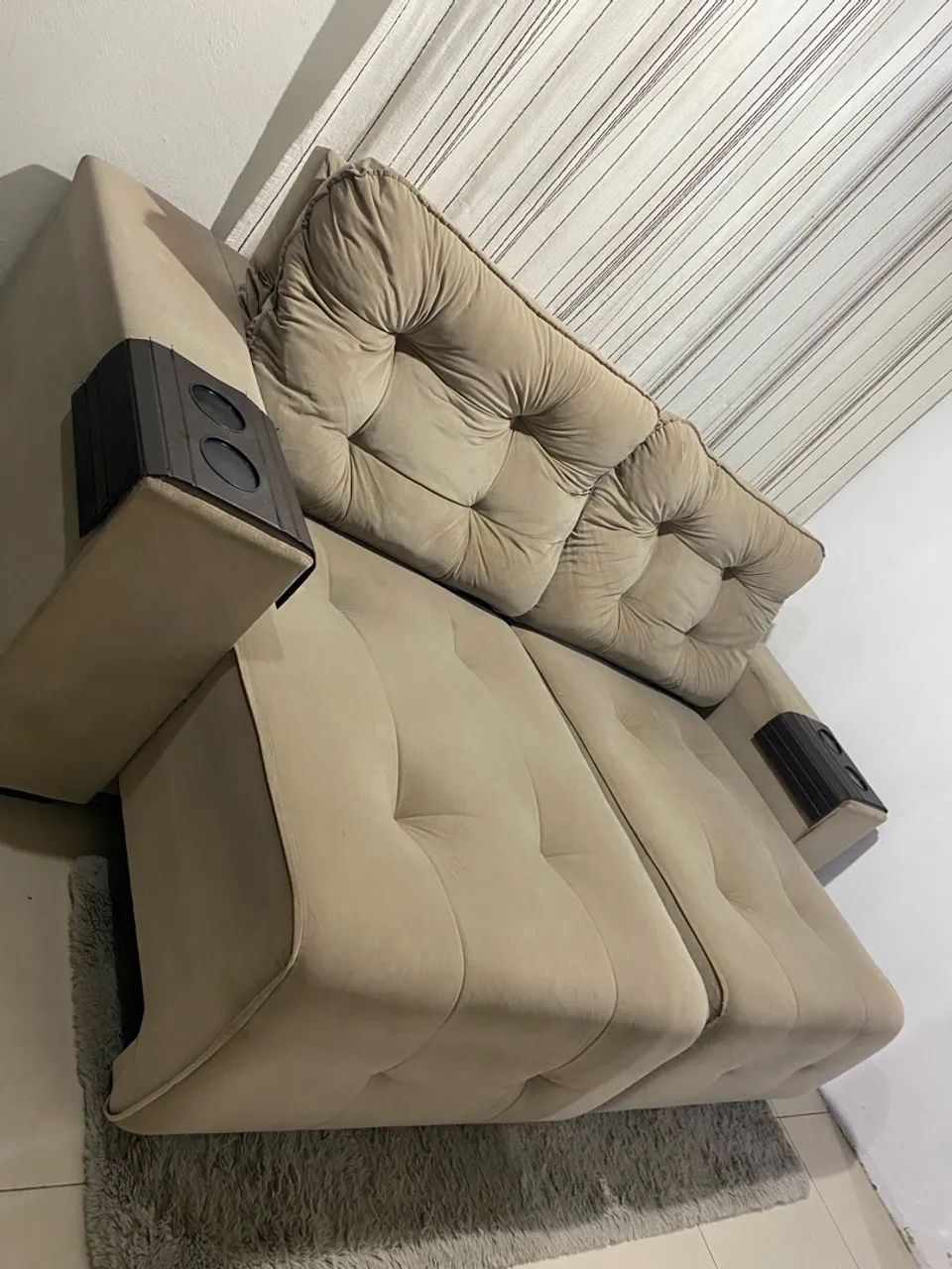 SOFÁ RETRÁTIL E RECLINÁVEL ENTREGO GRÁTIS  - Foto 3
