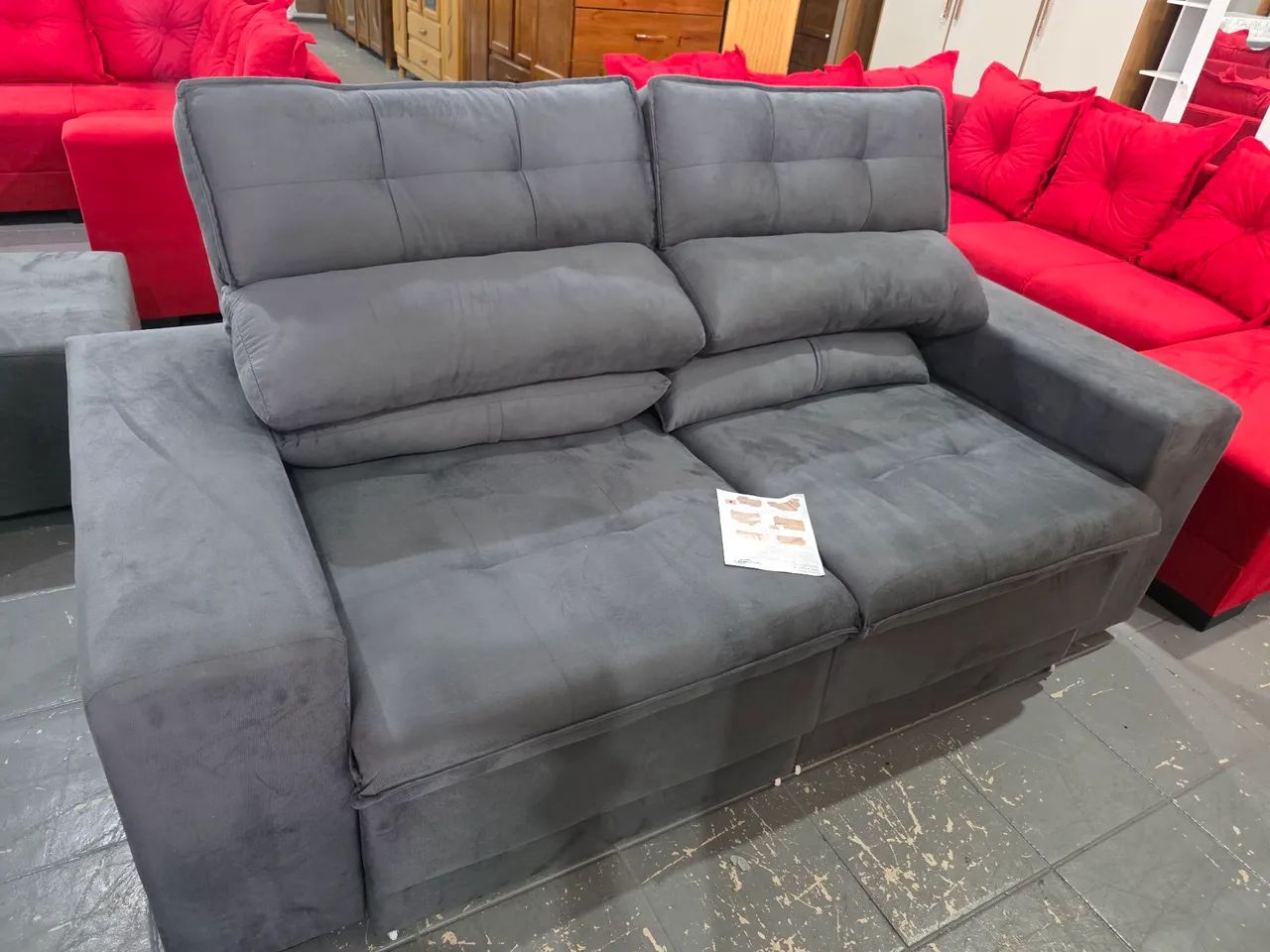 Sofa retrátil reclináveis novo  - Foto 3