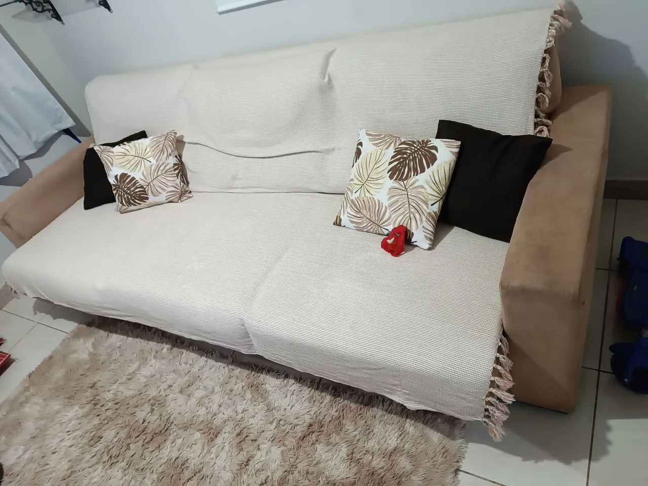 Sofá retrátil 2.80m base todo na ferragem  - Foto 3