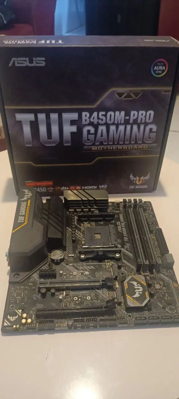 Placa Mãe B450M ASUS TUF Pro Gaming (Semi-novo)