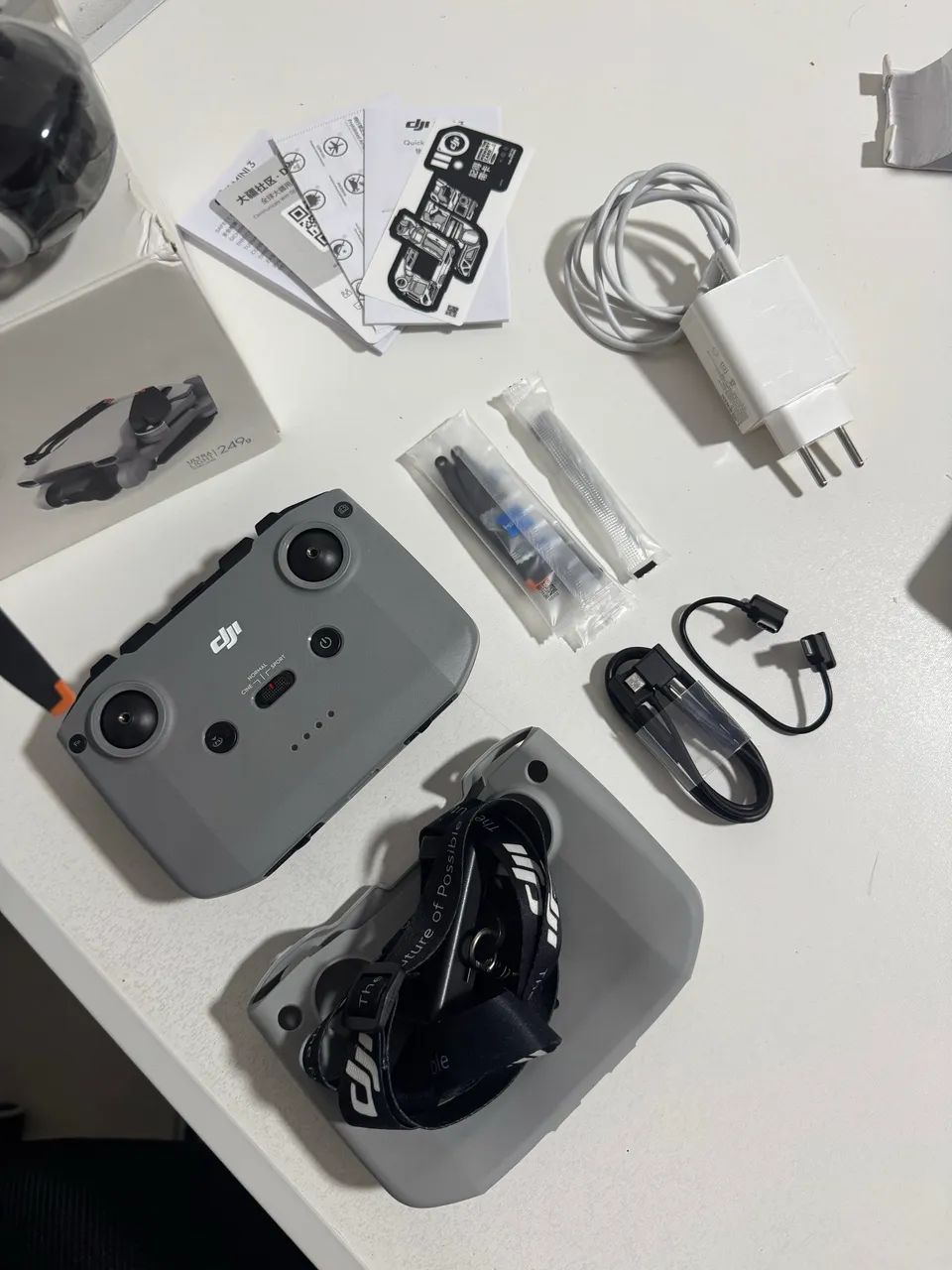 Drone DJI Mini 3 Semi Novo Único dono  - Foto 3