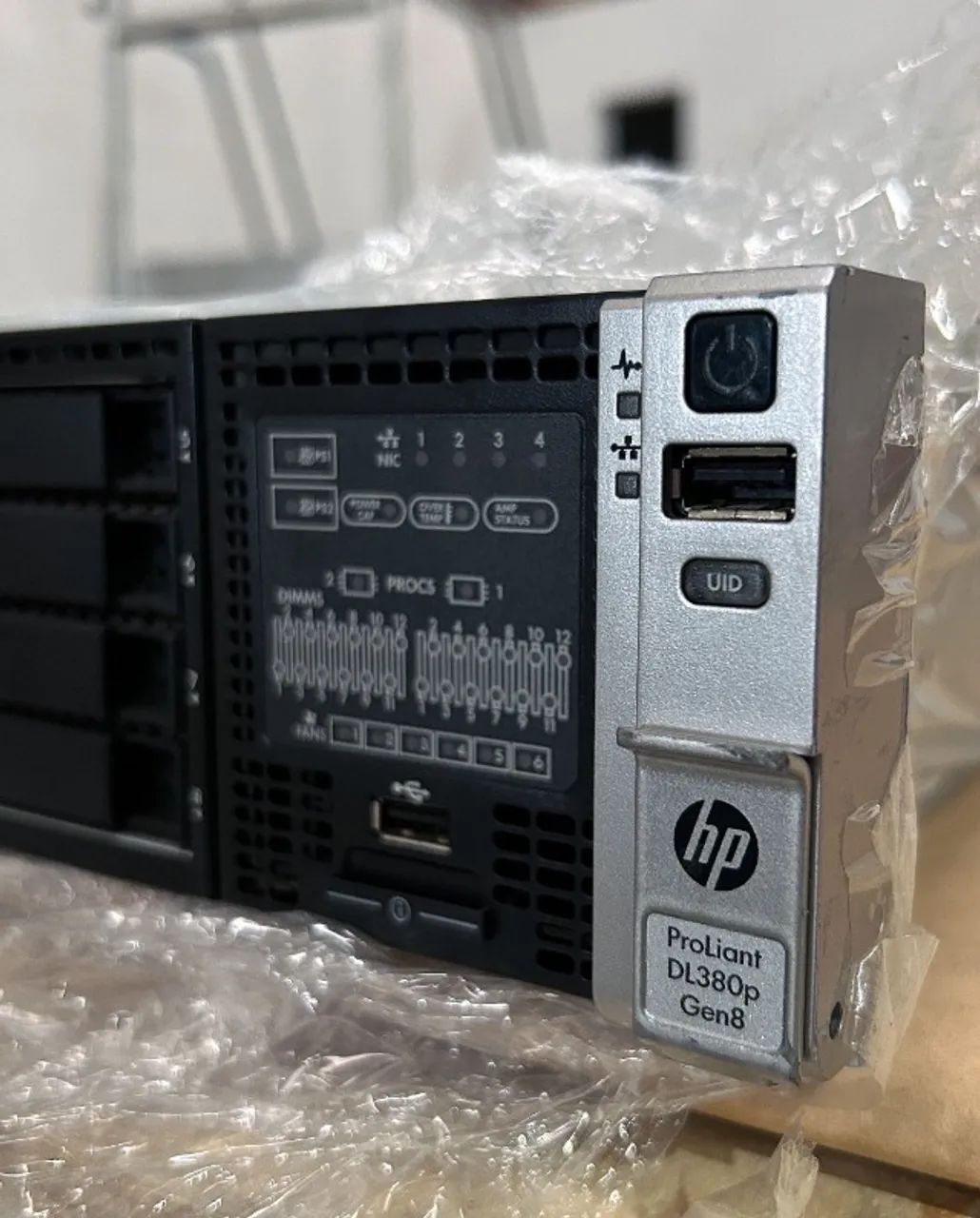 SERVIDOR HP PROLIANT - DL380P - (SN - BRC5025YCP) - Foto 4