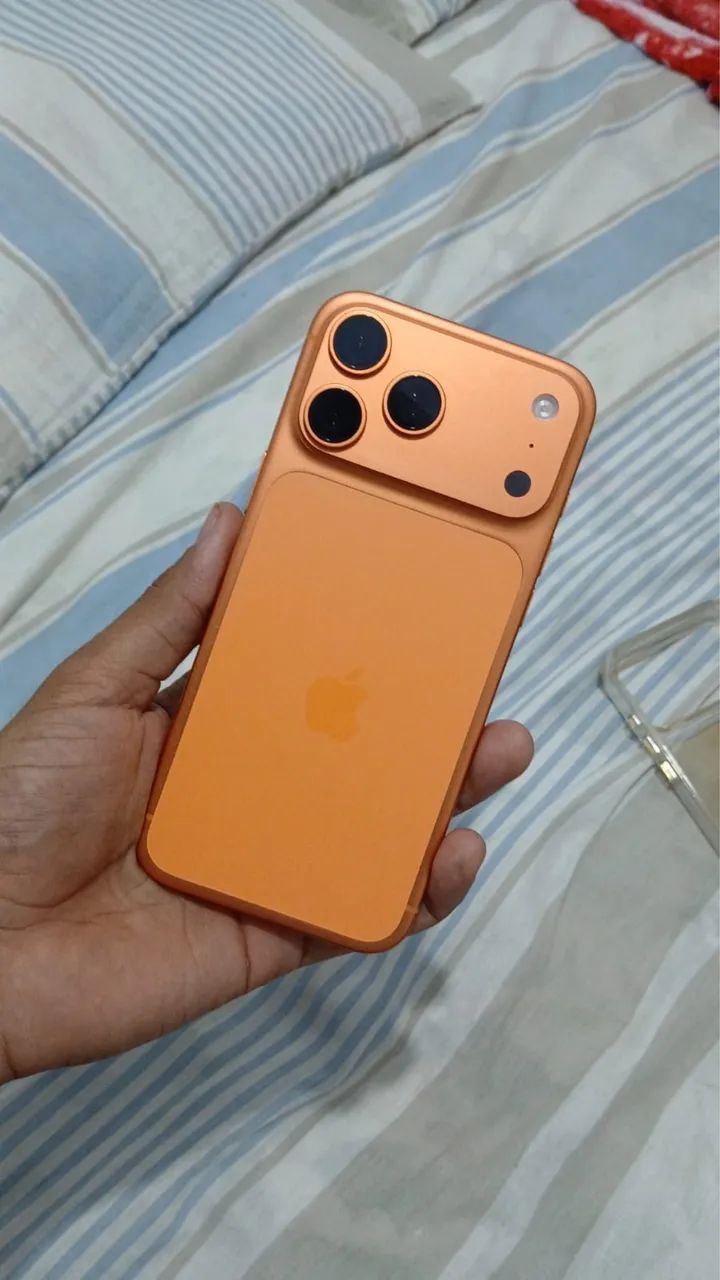 iPhone 17 pro Max 256G laranja  - Foto 4
