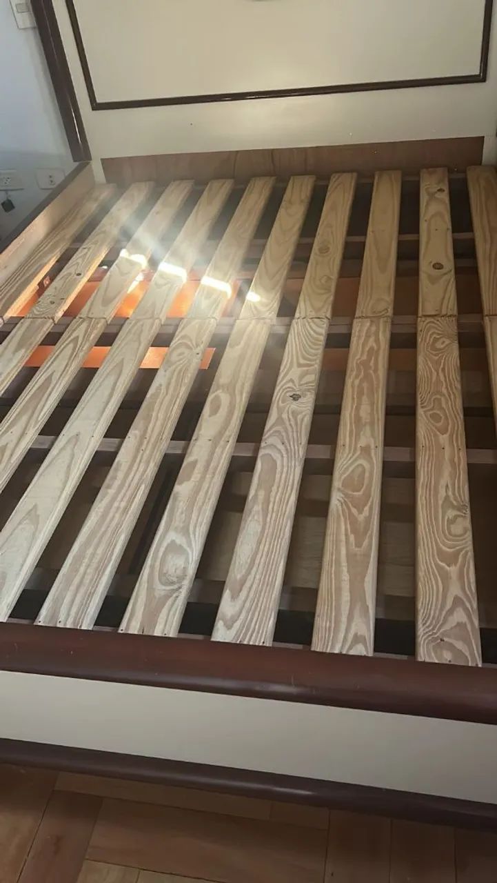 Cama casal madeira maciça - Foto 4