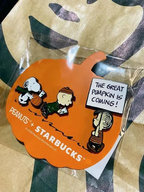 Broche Pin Snoopy Starbucks 
