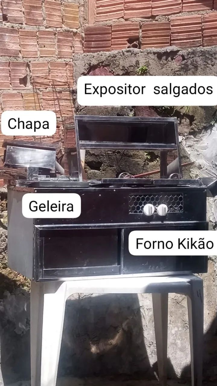 Mesa para hit dog completa 
