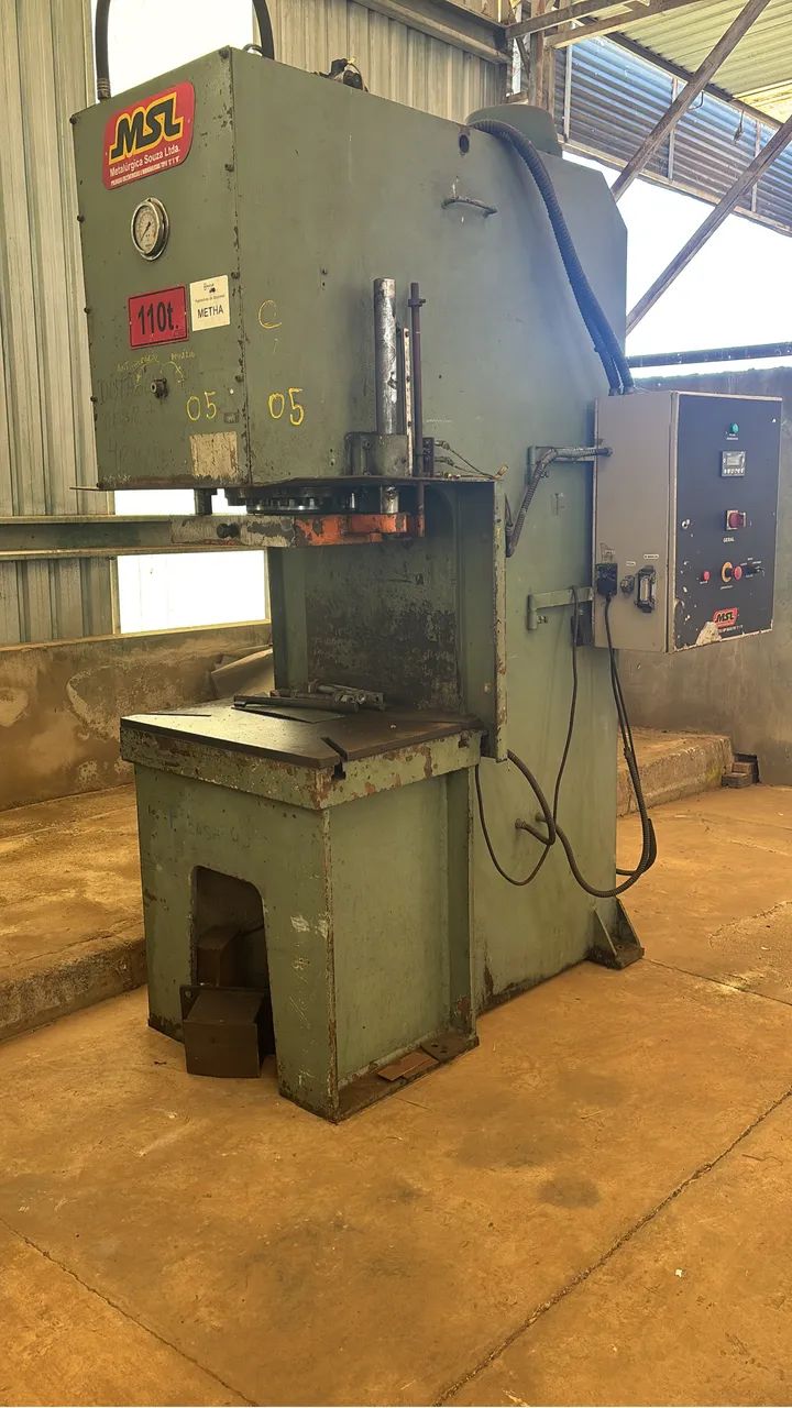Prensa 110 ton hidráulica MSL - Foto 2