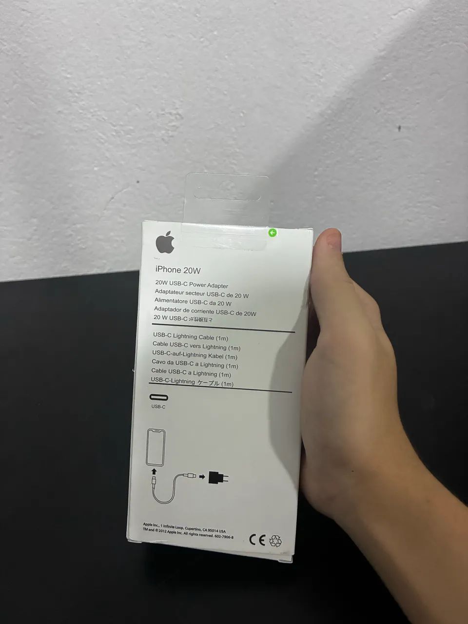 Kit Carregador 20W USB-C + Cabo Lightning para iPhone | Novo - Foto 2