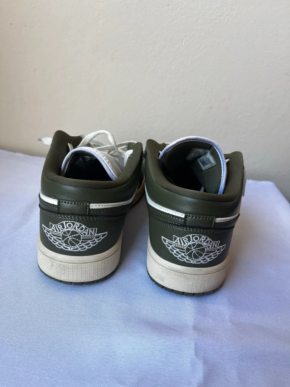 Tênis Jordan 1 low Médium Olive - Foto 5