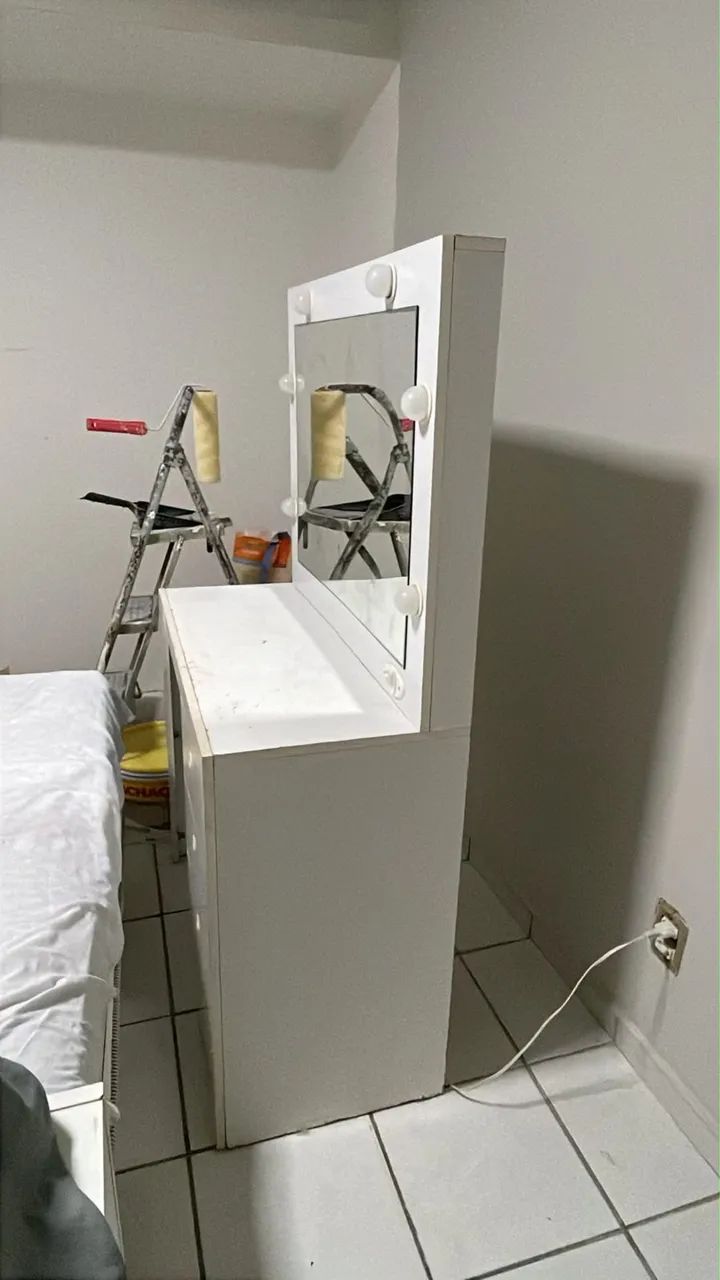 Penteadeira camarim branca  - Foto 4