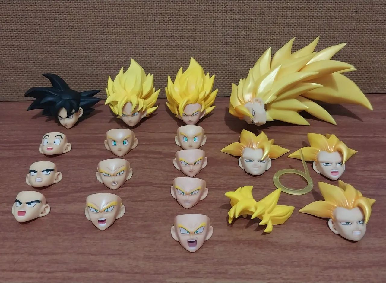 Goku SSJ 1, 2 e 3 - SH Figuarts Bandai - Foto 3