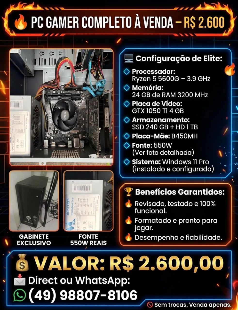 ? PC GAMER À VENDA