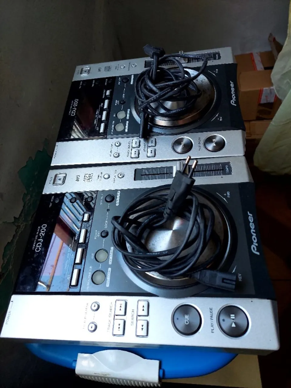 CDJ PIONNER 850 / MIXER DJM 600 / com case - Equipamentos e