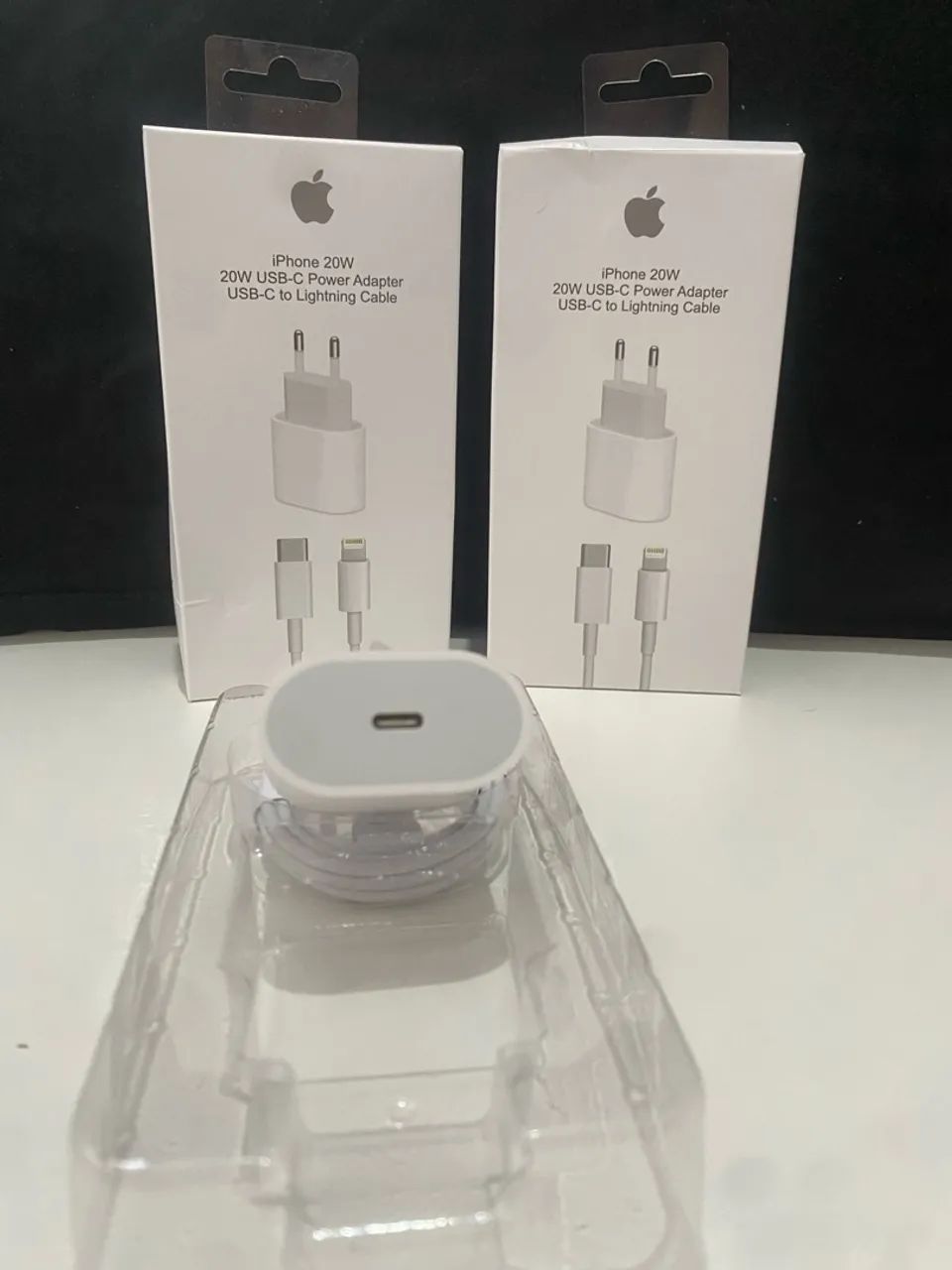 Carregadores para iPhone novos na caixa  - Foto 4
