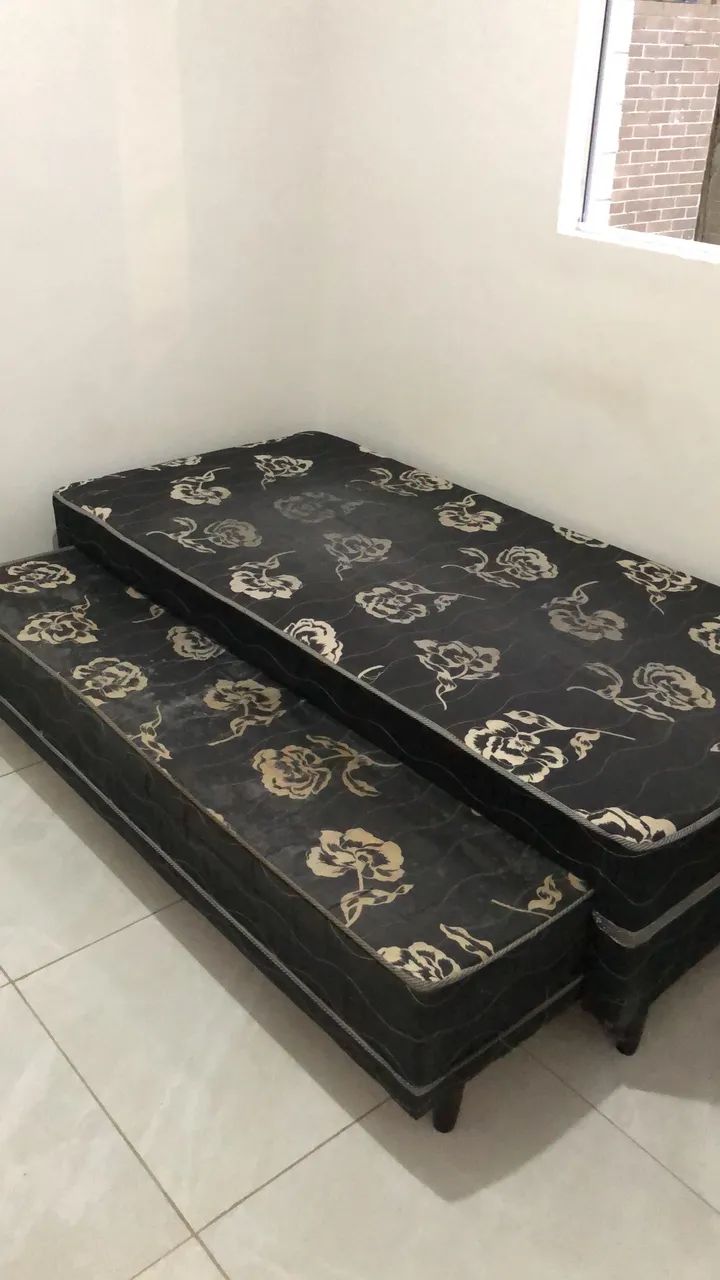 Cama box solteiro mais auxiliar  - Foto 2