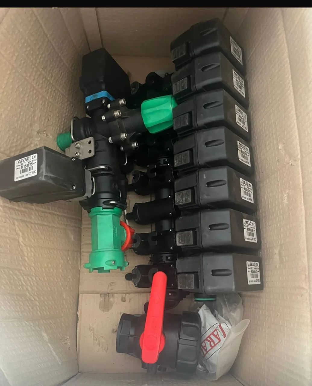 Comando arag 7 vias completo 