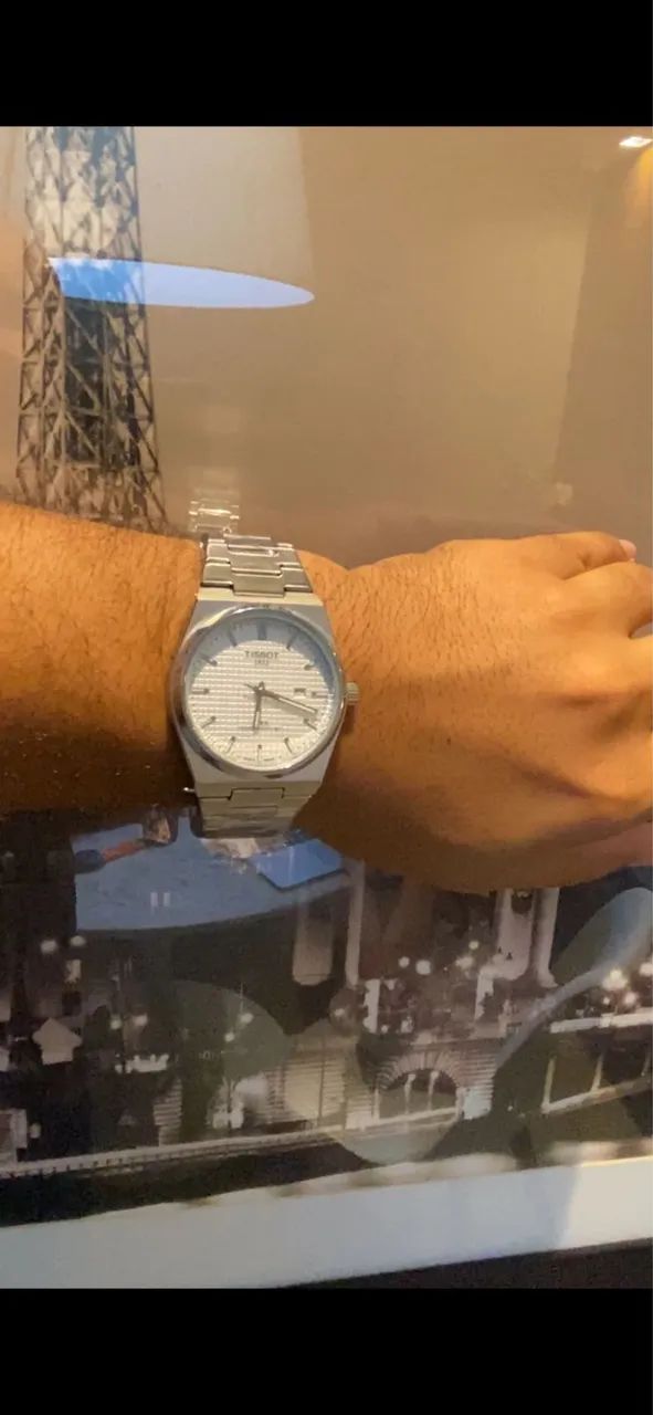 RELÓGIO DE PULSO TISSOT FUNDO DE VIDRO  - Foto 2