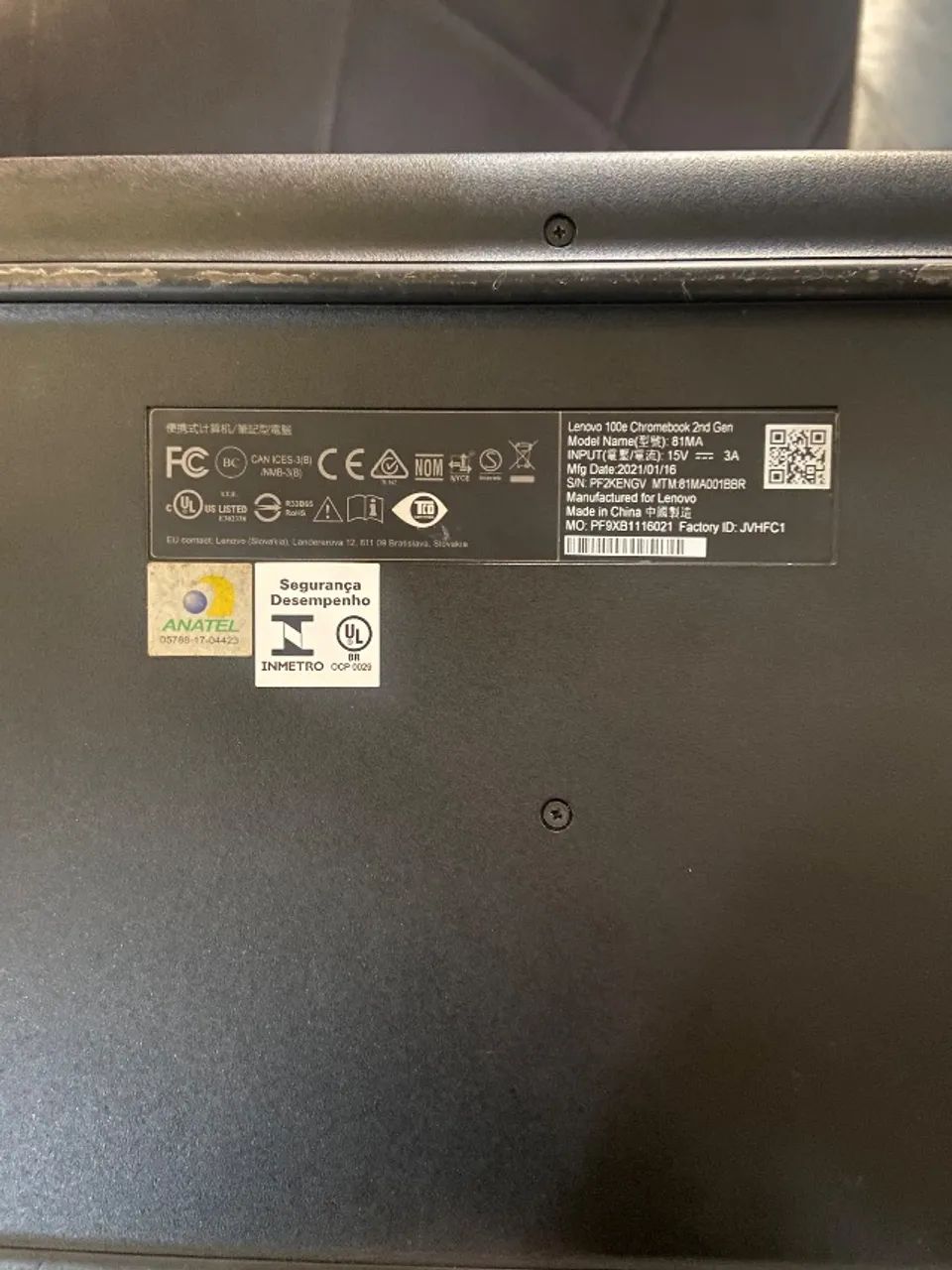 Chromebook Lenovo 100e - Funcionando Perfeitamente - Foto 3