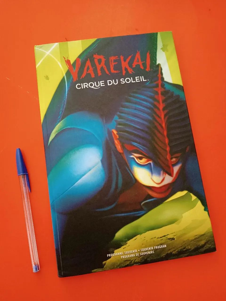 Programa Oficial Cirque Du Soleil Varekai Novíssimo 