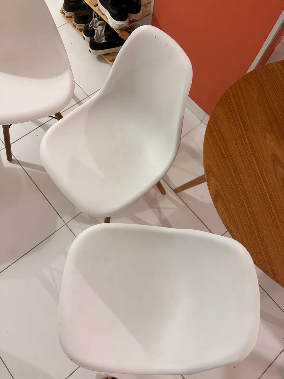 4 Cadeiras Charles Eames Eiffel