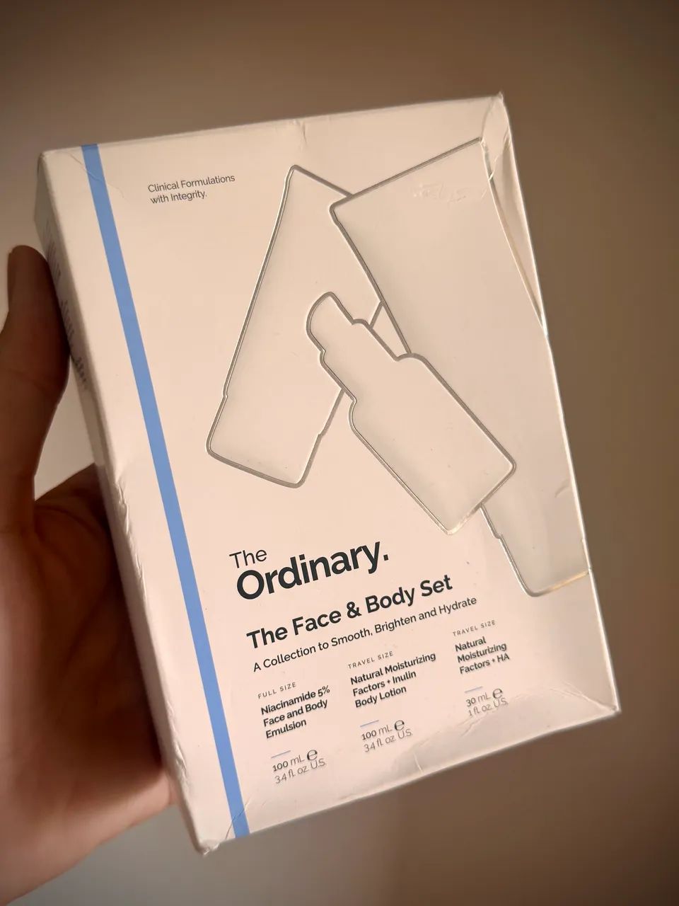 Kit The Ordinary The Face & Body Set (Original e Lacrado)