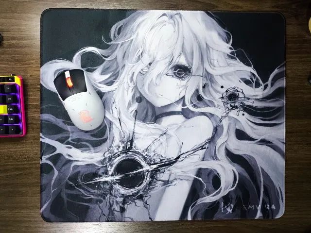 Mousepad Nemvira Blackhole 490mm x 420mm Poron soft Speed
