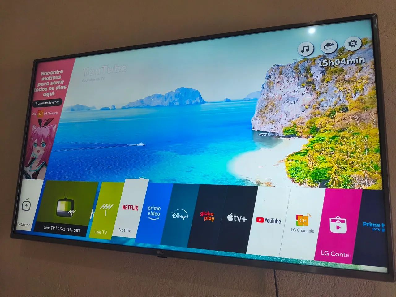 TV SMART LG 55 POLEGADAS 4K ? COMANDO DE VOZ ? - Foto 2