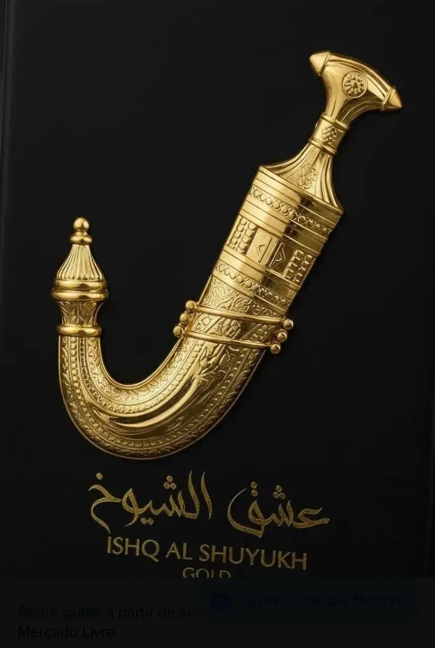 Perfume Árabe ISHQ AL SHUYUKH GOLD - Foto 2