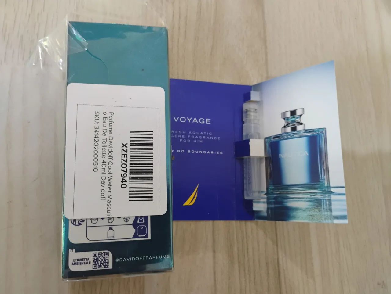 Kit Perfume Davidoff cool water  - Foto 2