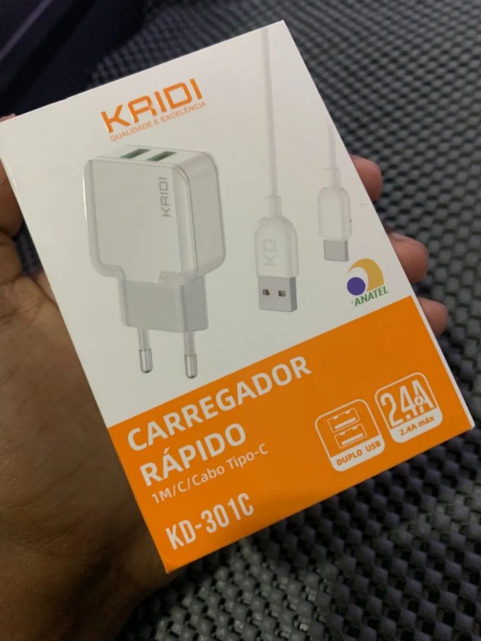 Carregador USB Tipo-C + Entrega