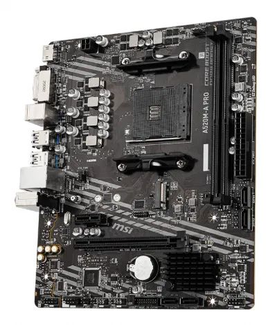 PLACA MÃE MSI A520M-A PRO DDR4 (PROCESSADORES AMD AM4) - Foto 3