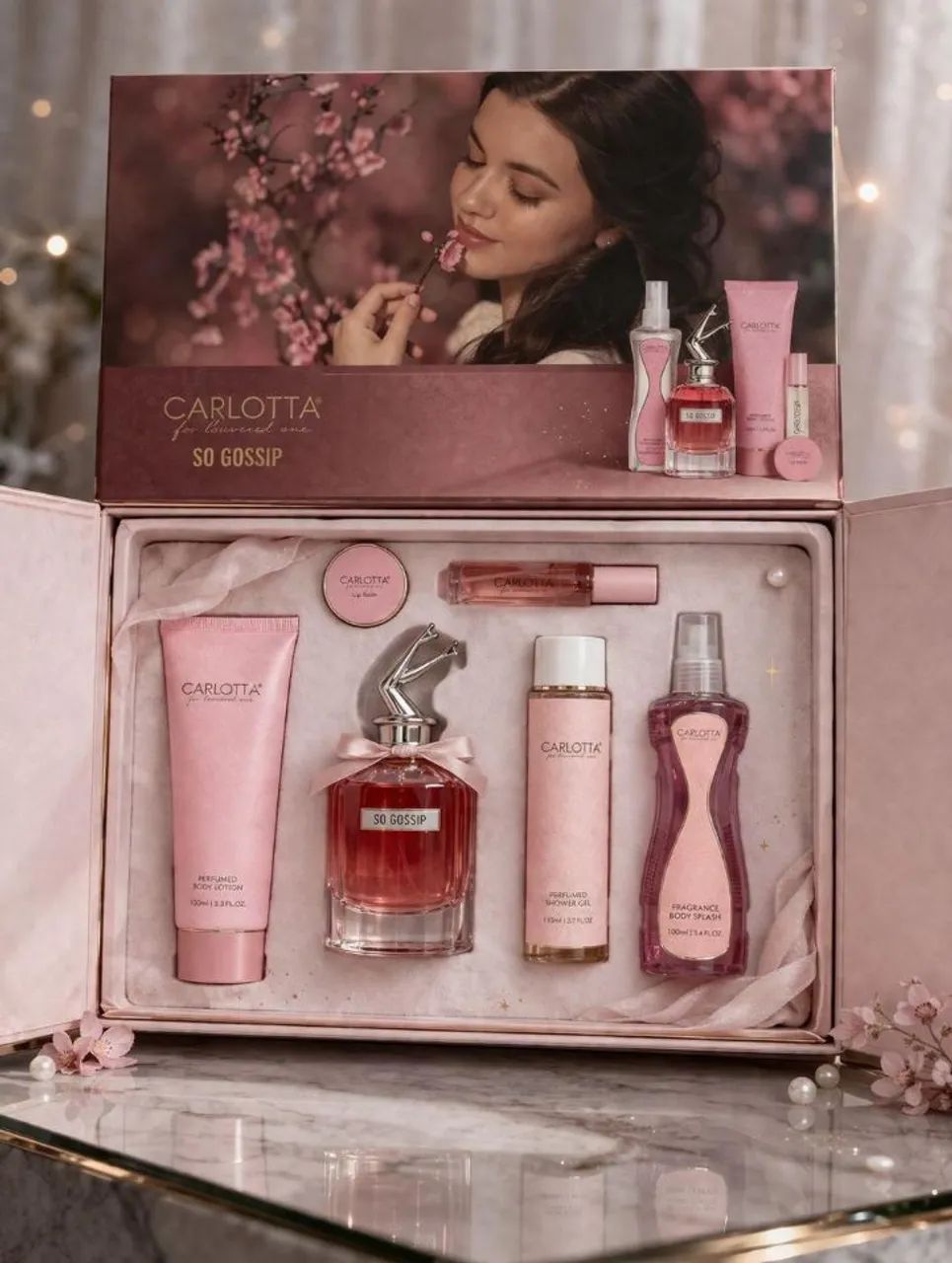 KIT DE PERFUMES COMPLETO DO GRANDE MAIS KIT ITENS DE BOLSA CARLOTTA