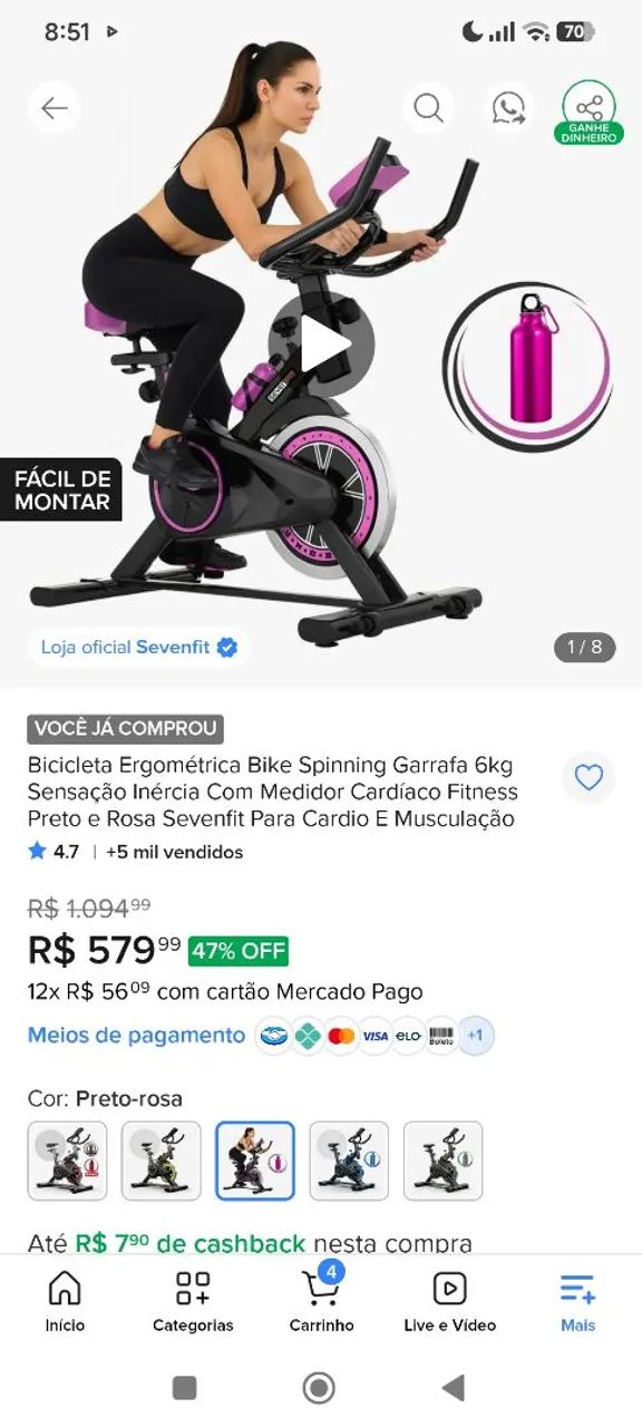 Bicicleta Egormetrica  - Foto 2