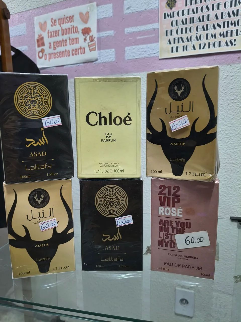 Perfumes importados 