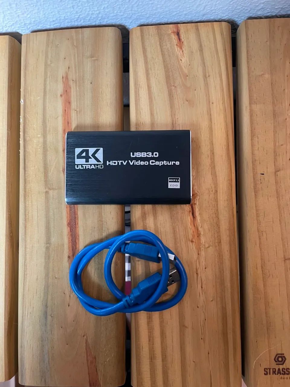 Placa de captura Grava até 4k 60fps com saida de mic 