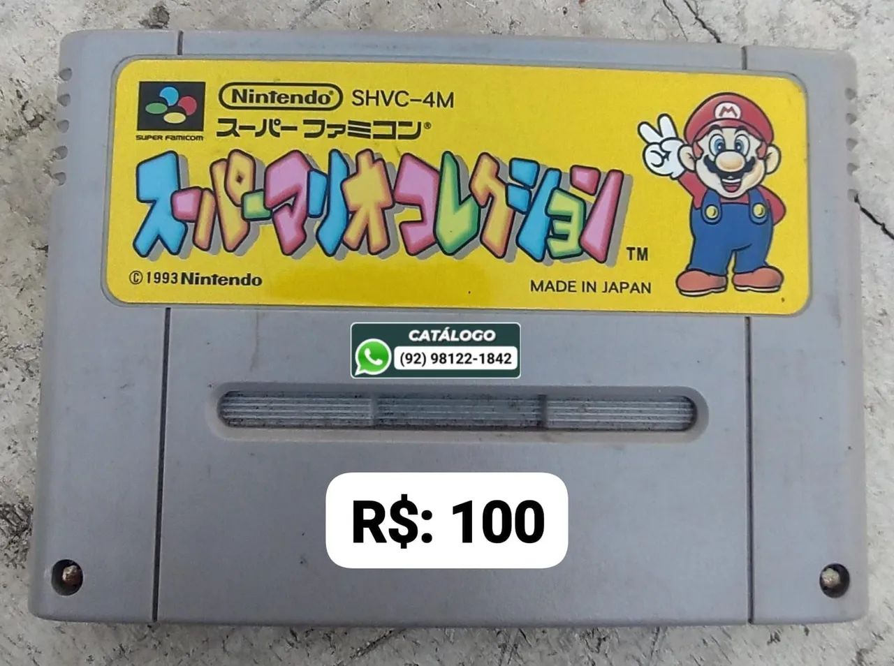 Super Mario All Stars = R$: 100