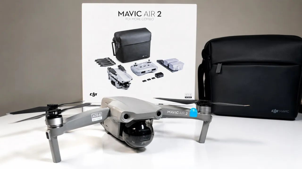 Drone DJI Mavic Air 2 Fly More Combo Excelente Estado - Foto 5