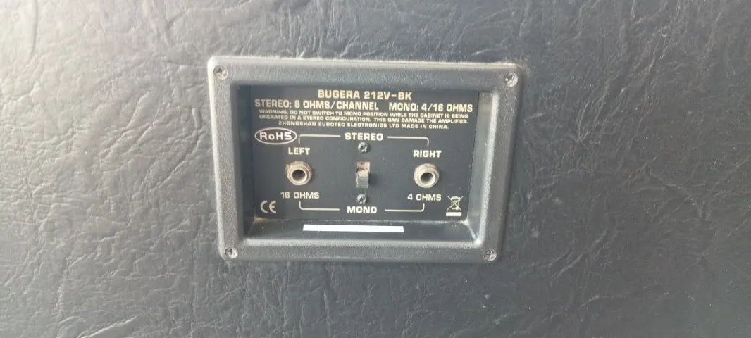 Caixa Guitarra Bugera 212-VBK (2x12) - Foto 3