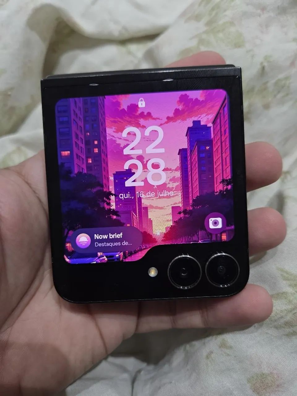 Zflip 7 Fe (na garantia)