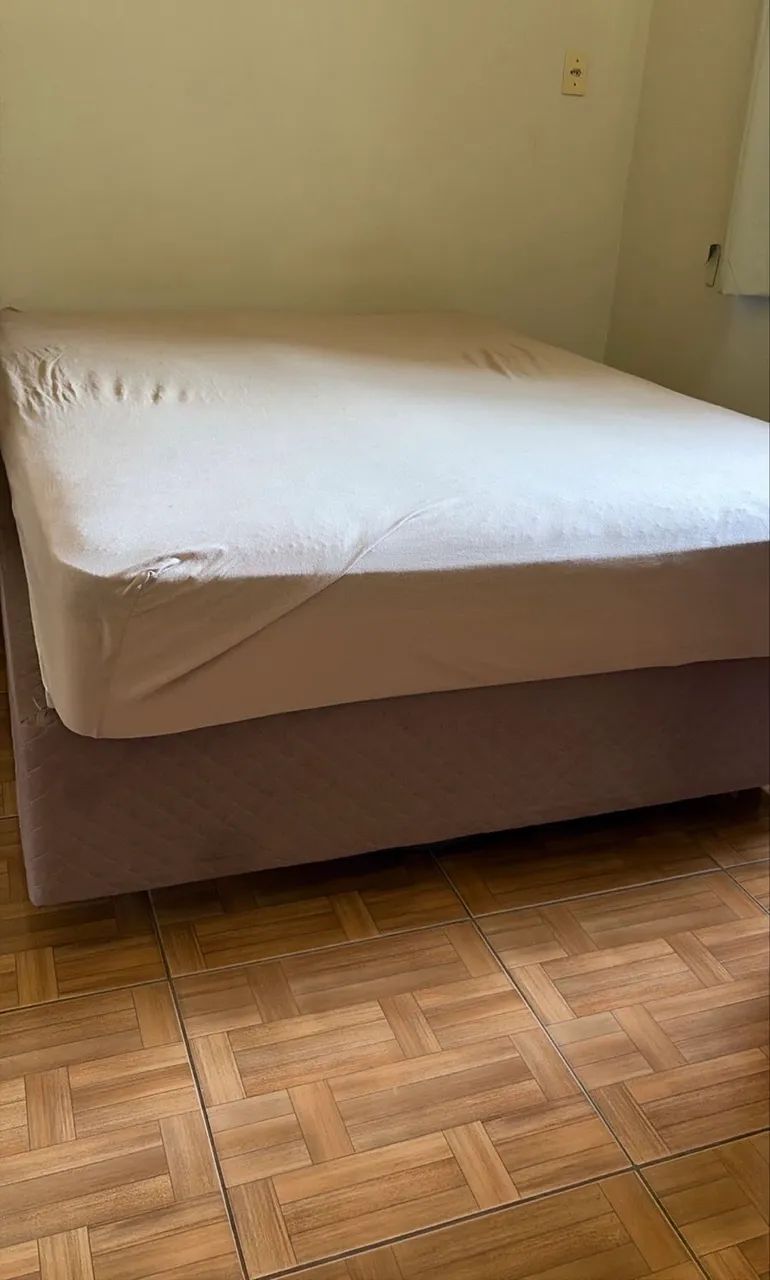 Cama box casal molas ensacadas
