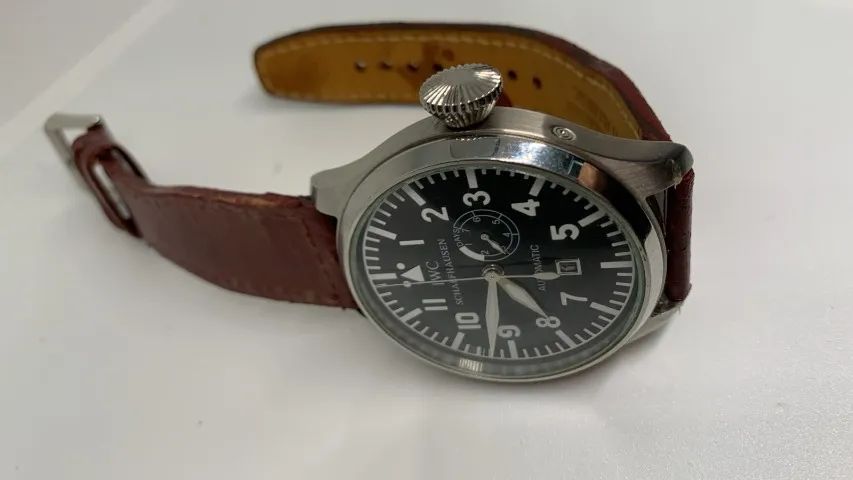 RELOGIO  modelo IWC Big Pilot Ref. IW500201 AUTOMATICO (CALENDARIO DIA SEMANA E MES ) - Foto 4