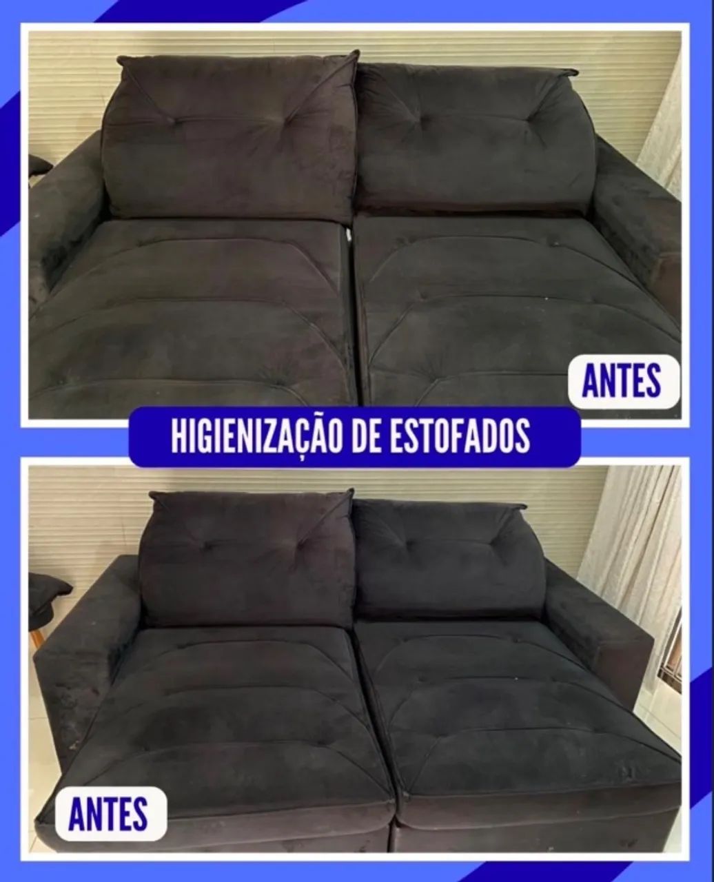 Higienização de Estofados  - Foto 3