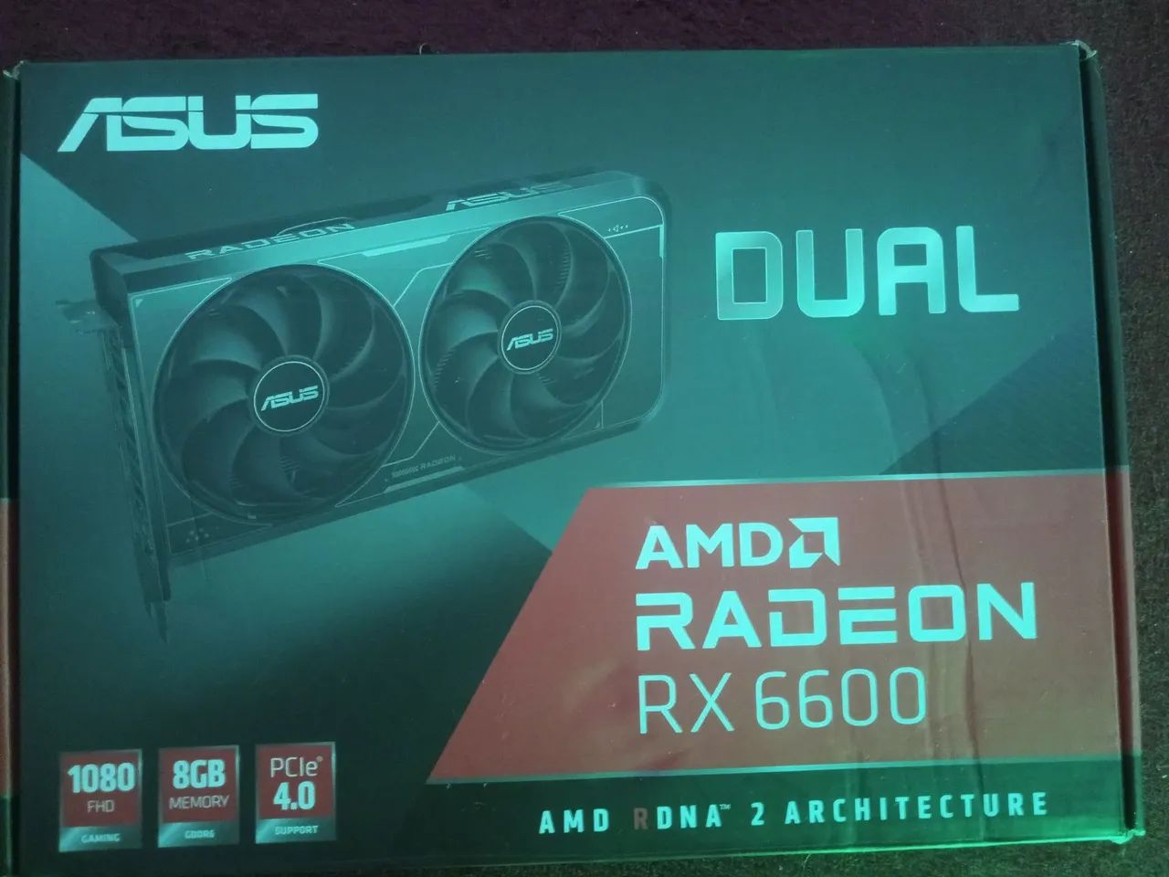 Troca rx 6600 asus + G923 c/ cambio 