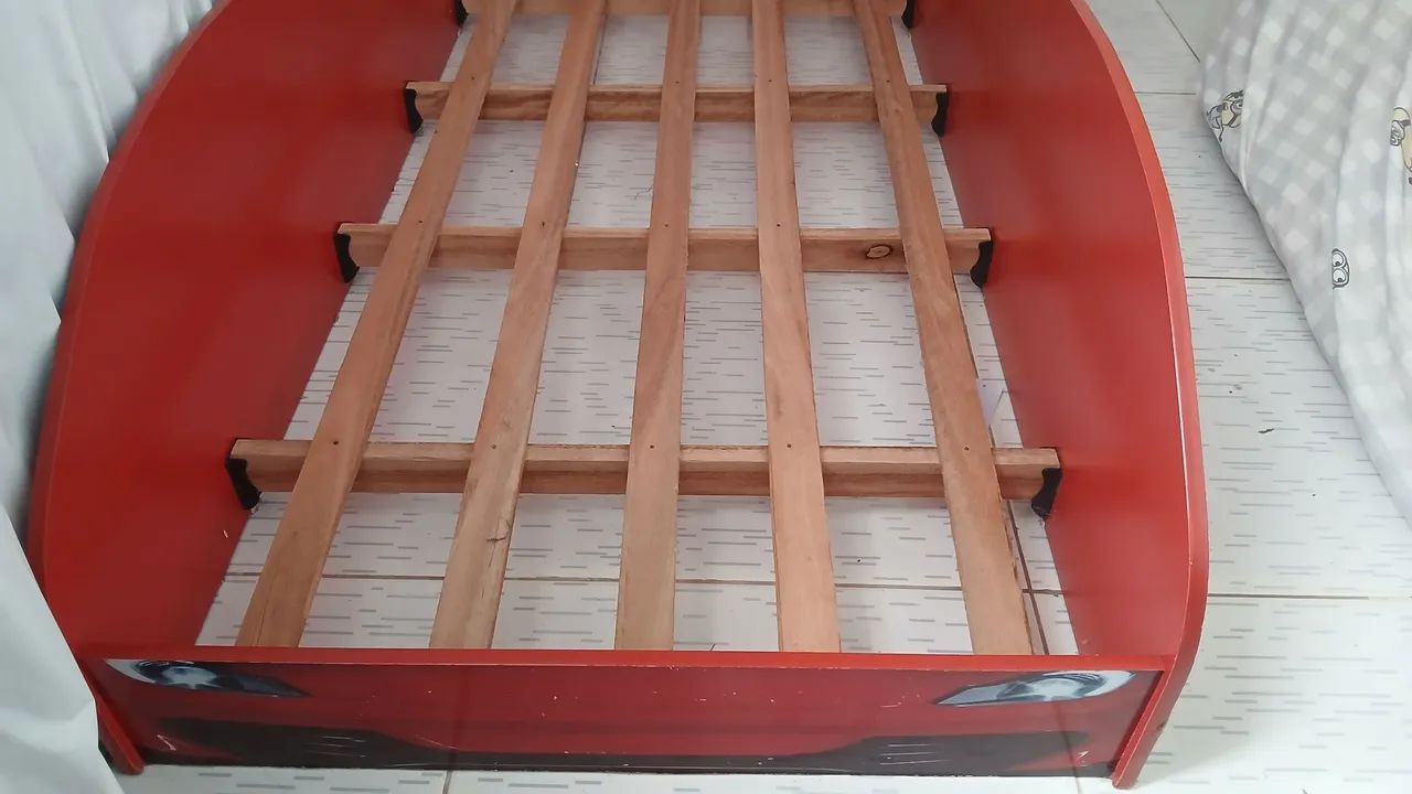 Cama infantil modelo CARRO  - Foto 2