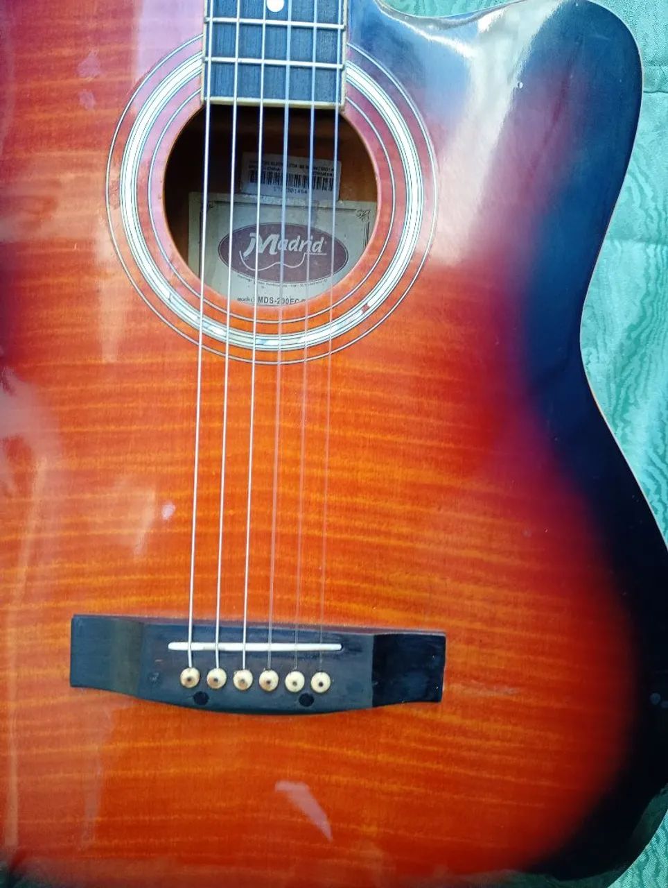 Violão Madri elétrico  - Foto 3