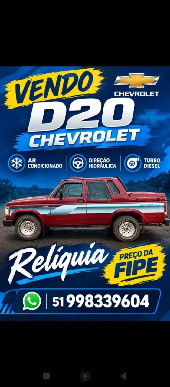 Chevrolet D-20 S / Luxe 3.9/4.0 T.diesel 1990