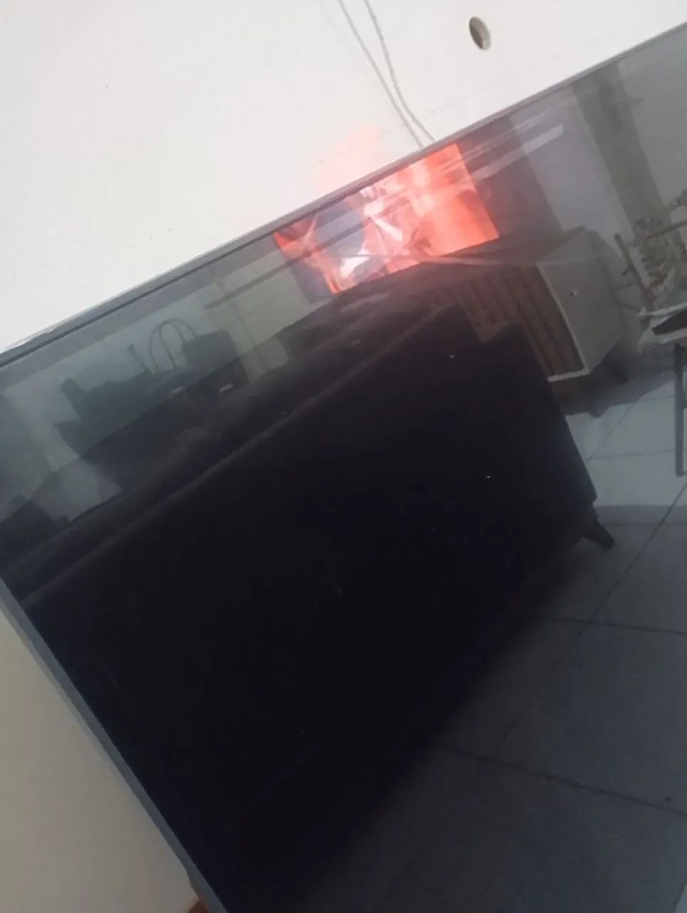 Tv Samsung 85"polegadas Com defeito - Foto 3
